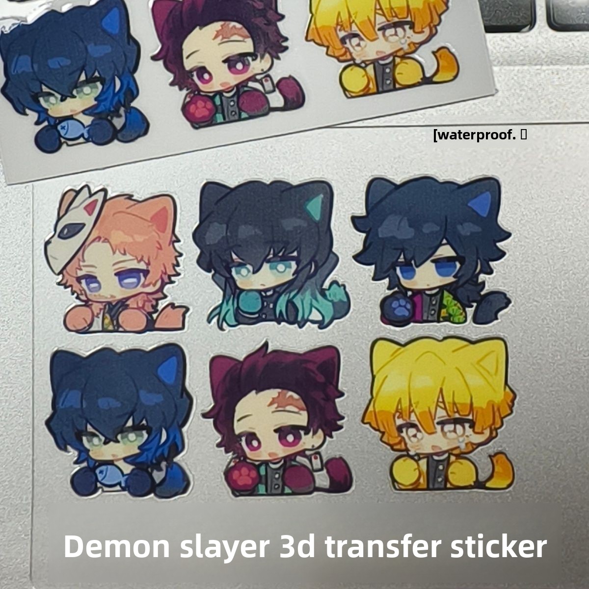 Tablet Computer Accessories - Demon Slayer Mini Sticker Merchandise Tanjiro