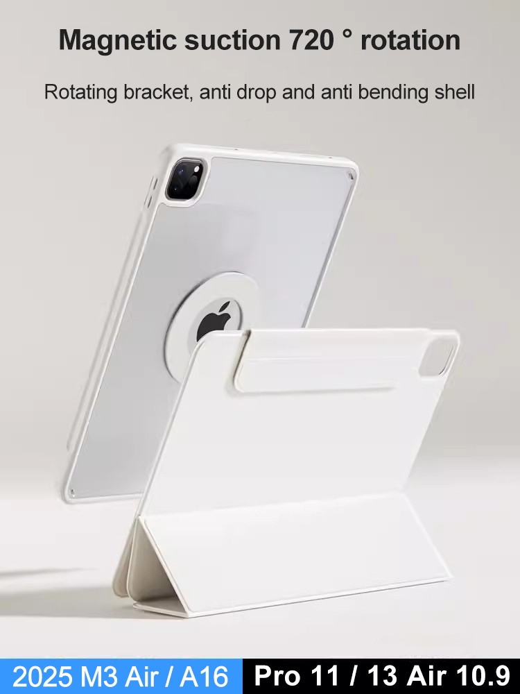 Best Tablet Accessories - 720° Rotate Tablet Case for iPad