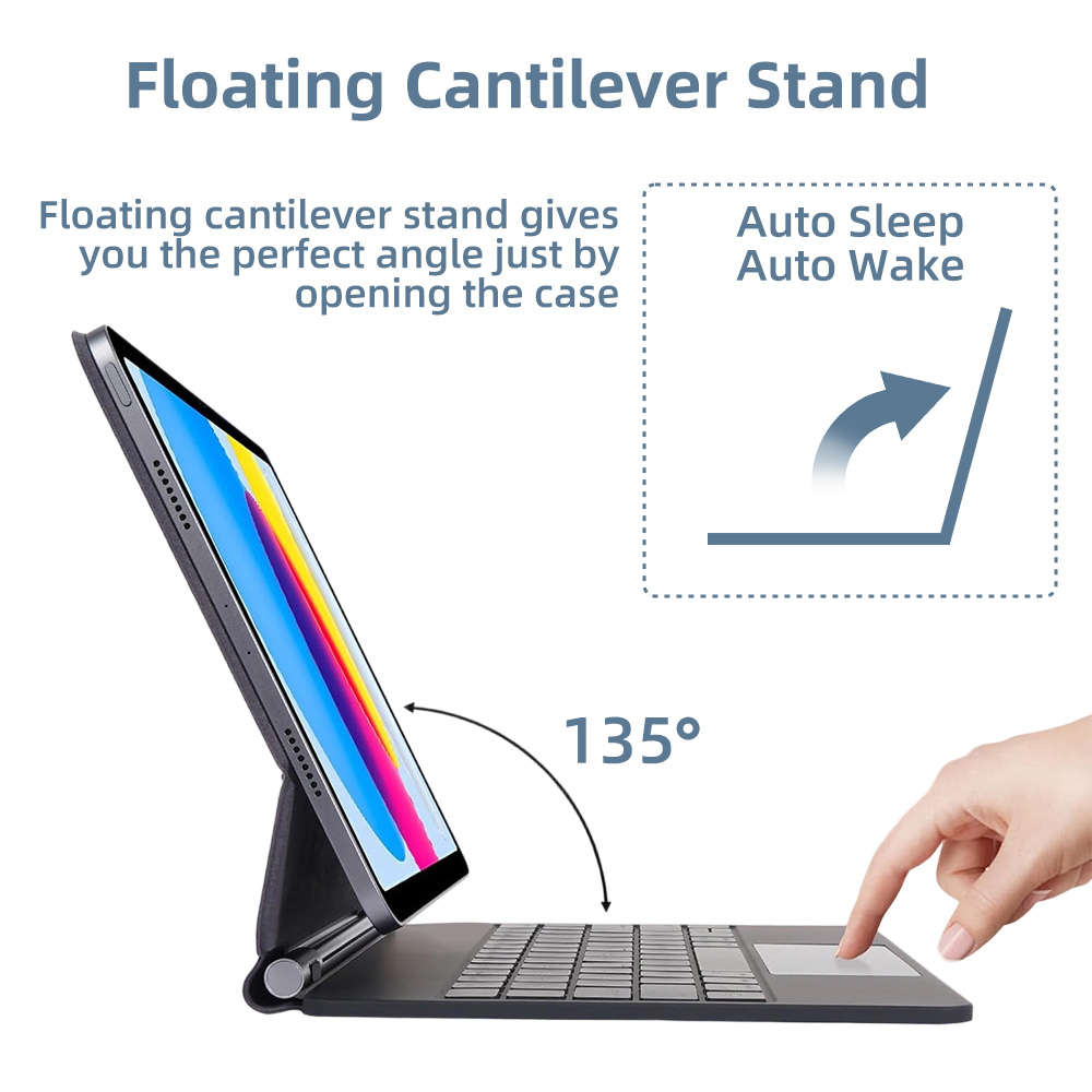 2026 Magic Keyboard with Bluet - Magnetic Case Smart reseña y precio