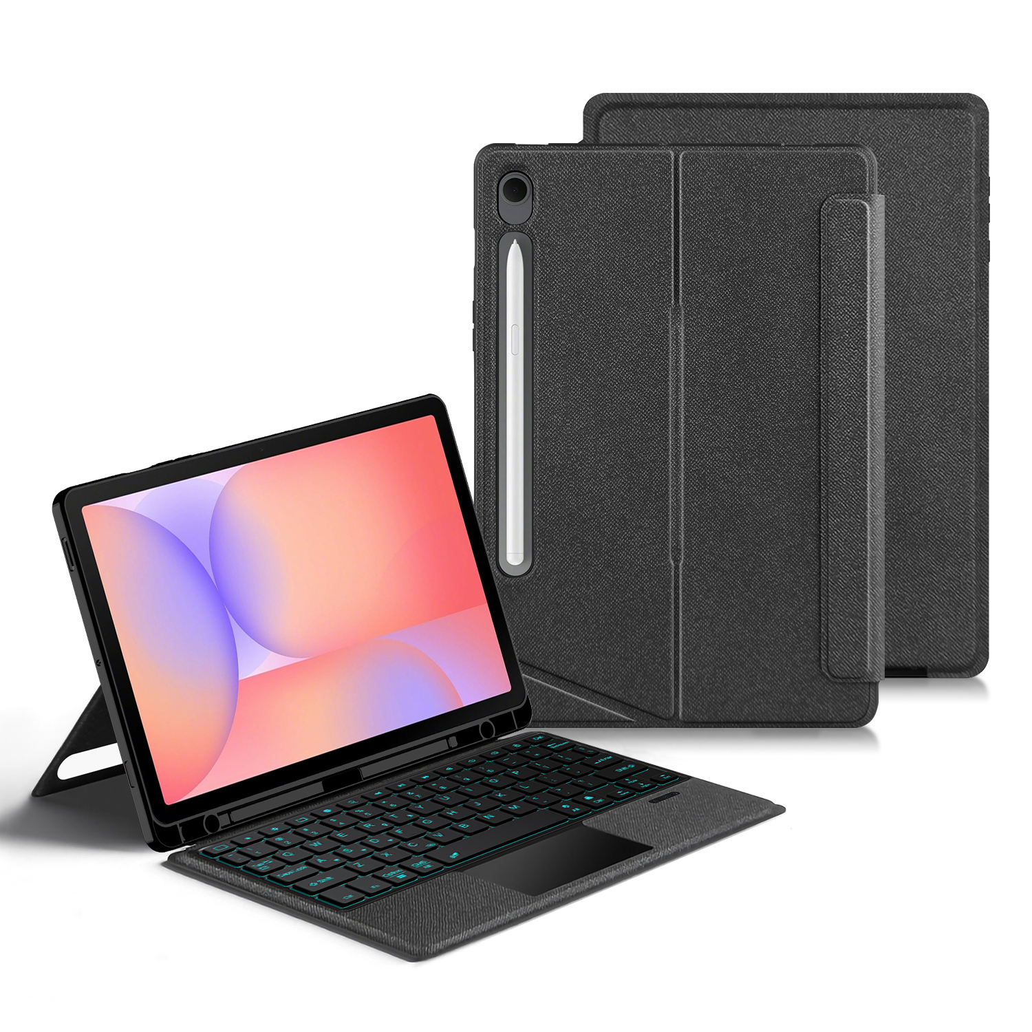 Detachable Magic Keyboard Case - Samsung Tablet Keyboard Accessories reseña y precio