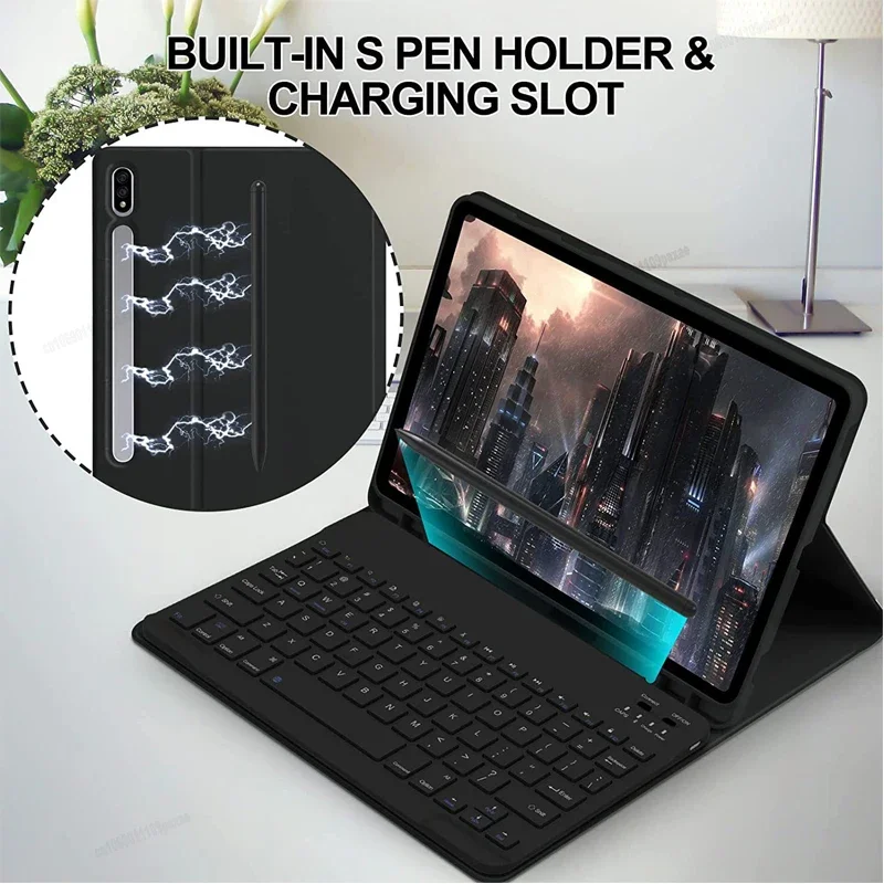 Keyboard Tablet Case for 2025  - Samsung Tablet Keyboard Accessories reseña y precio