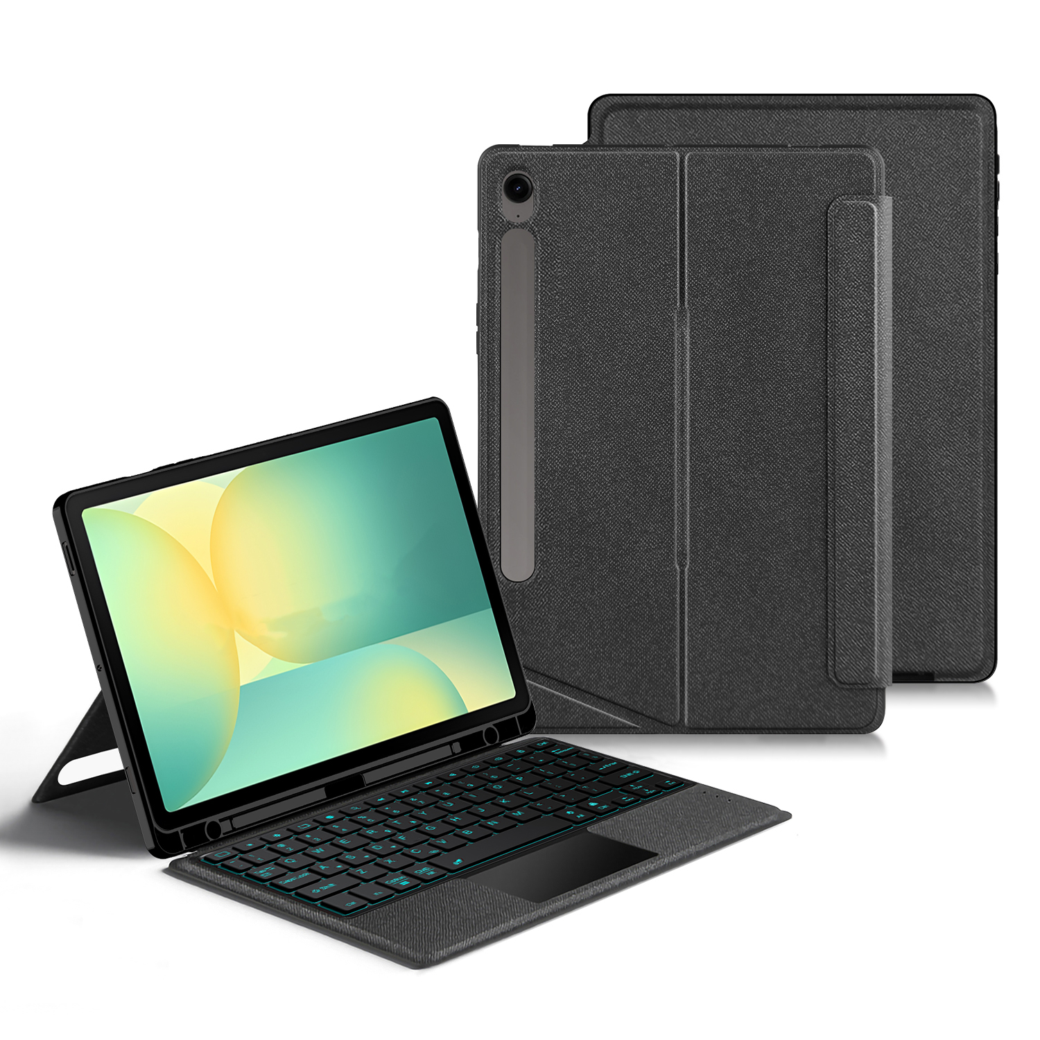 Magic Keyboard Case For Samsun - Samsung Tablet Keyboard Accessories reseña y precio