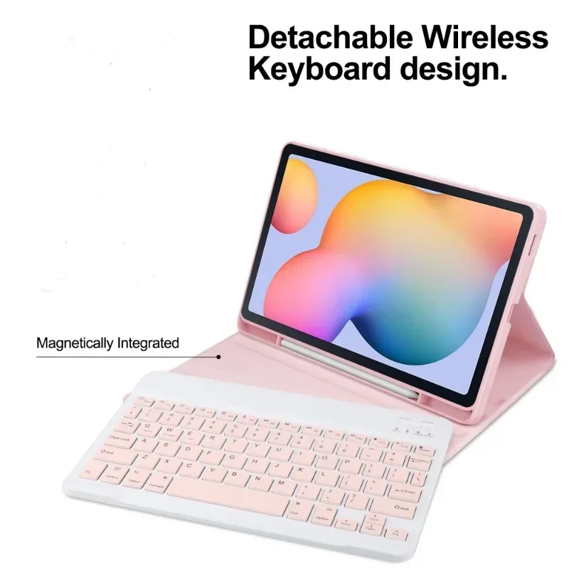 Magnetic Keyboard Case For Sam - Samsung Tablet Keyboard Accessories reseña y precio