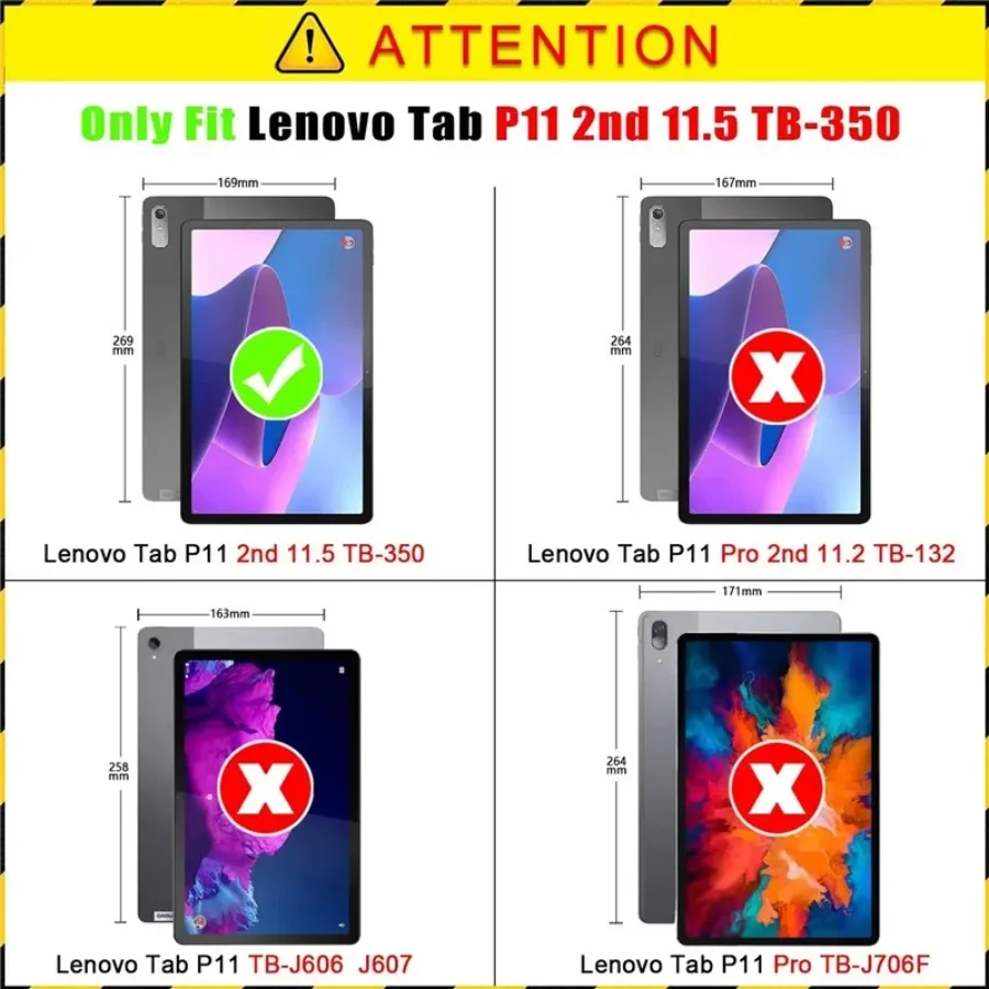 Coque For Lenovo Tab P11 2nd G - Lenovo Tablet Plus Accessories reseña y precio