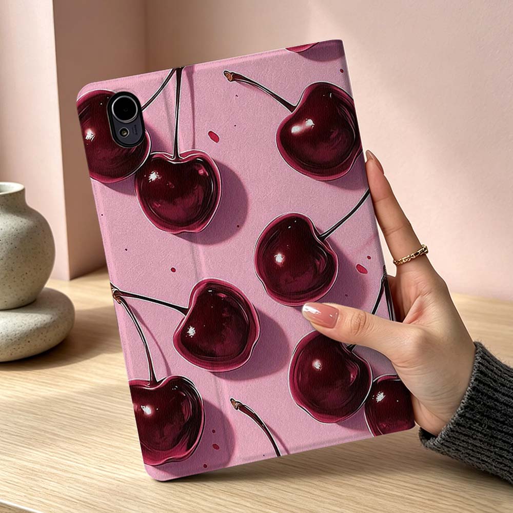 Fresh Cherry Pink Pattern For  - Honor Tablet X9 Accessories reseña y precio