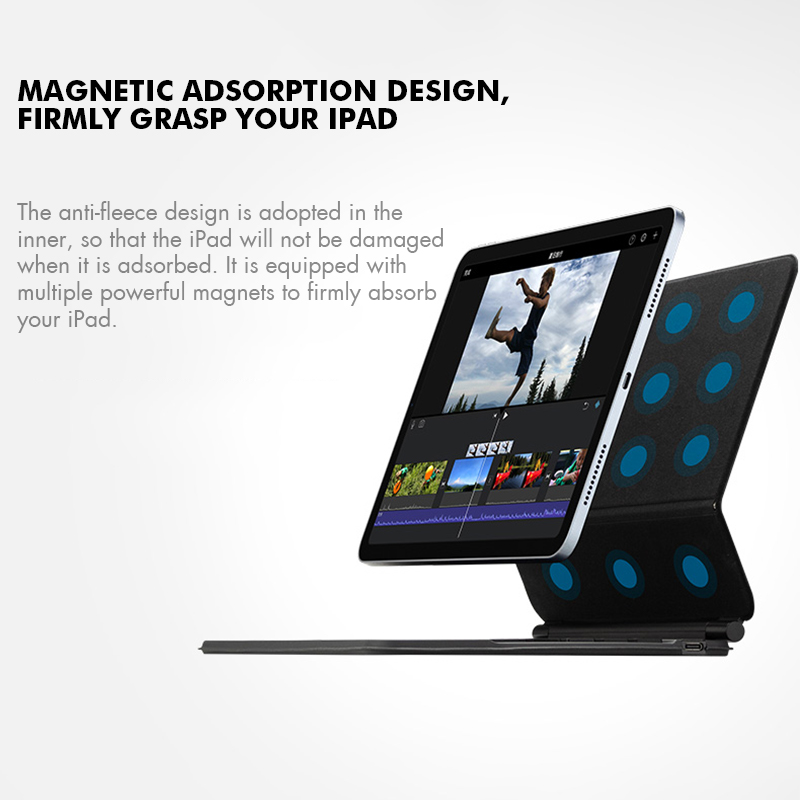 GOOJODOQ Backlight Magic Keybo - Tablet Accessories Choice Store reseña y precio