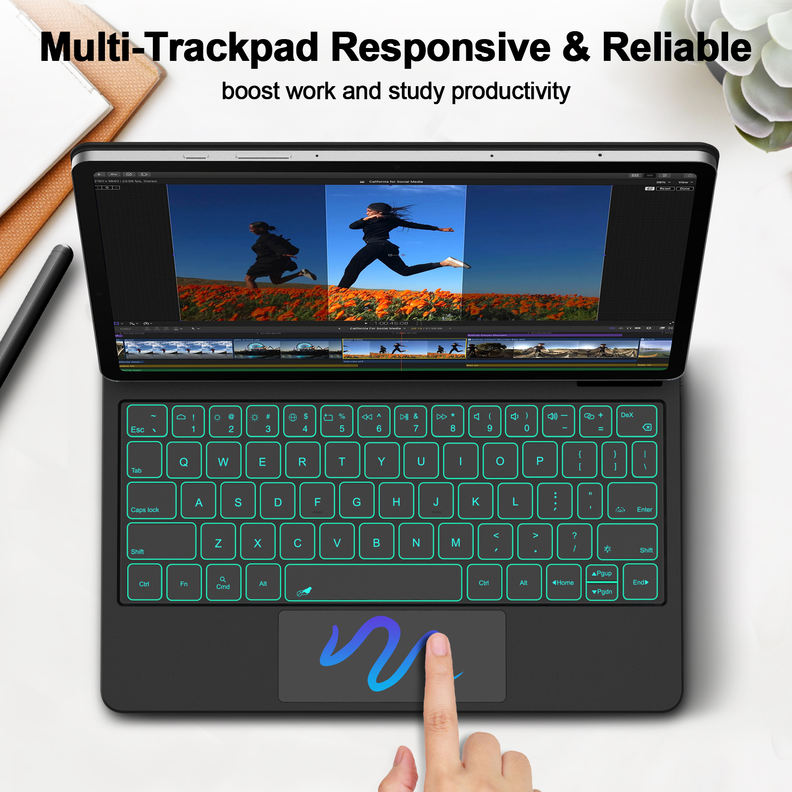 Magic Keyboard For Samsung Gal - Tablet Accessories Choice Store reseña y precio