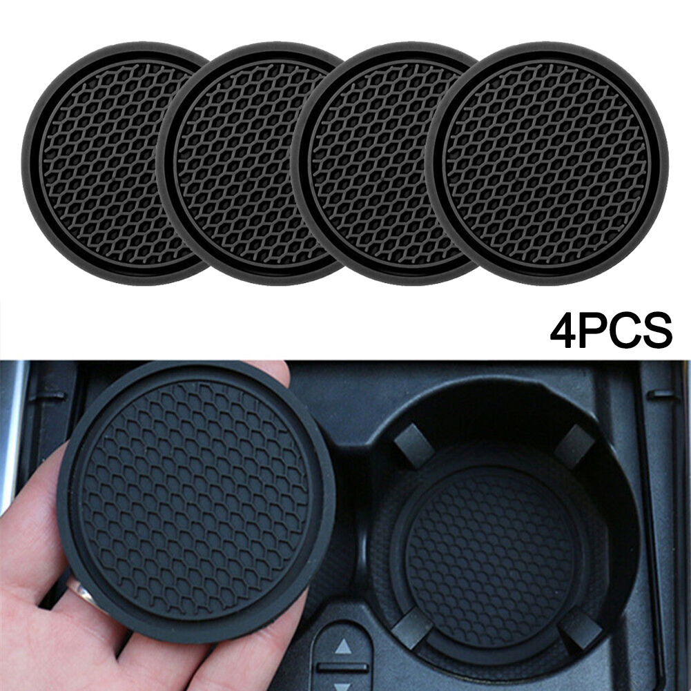 4 Pcs Black Car Auto Cup Holde - Tablet Accessories For Car reseña y precio