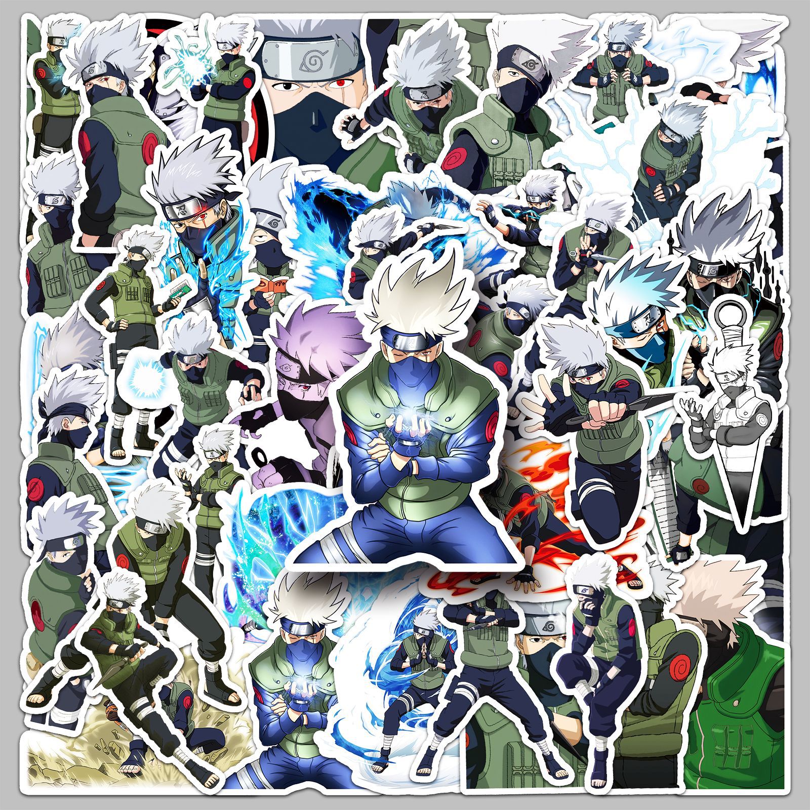50pcs Anime Naruto Hatake Kaka - Tablet Computer Accessories reseña y precio