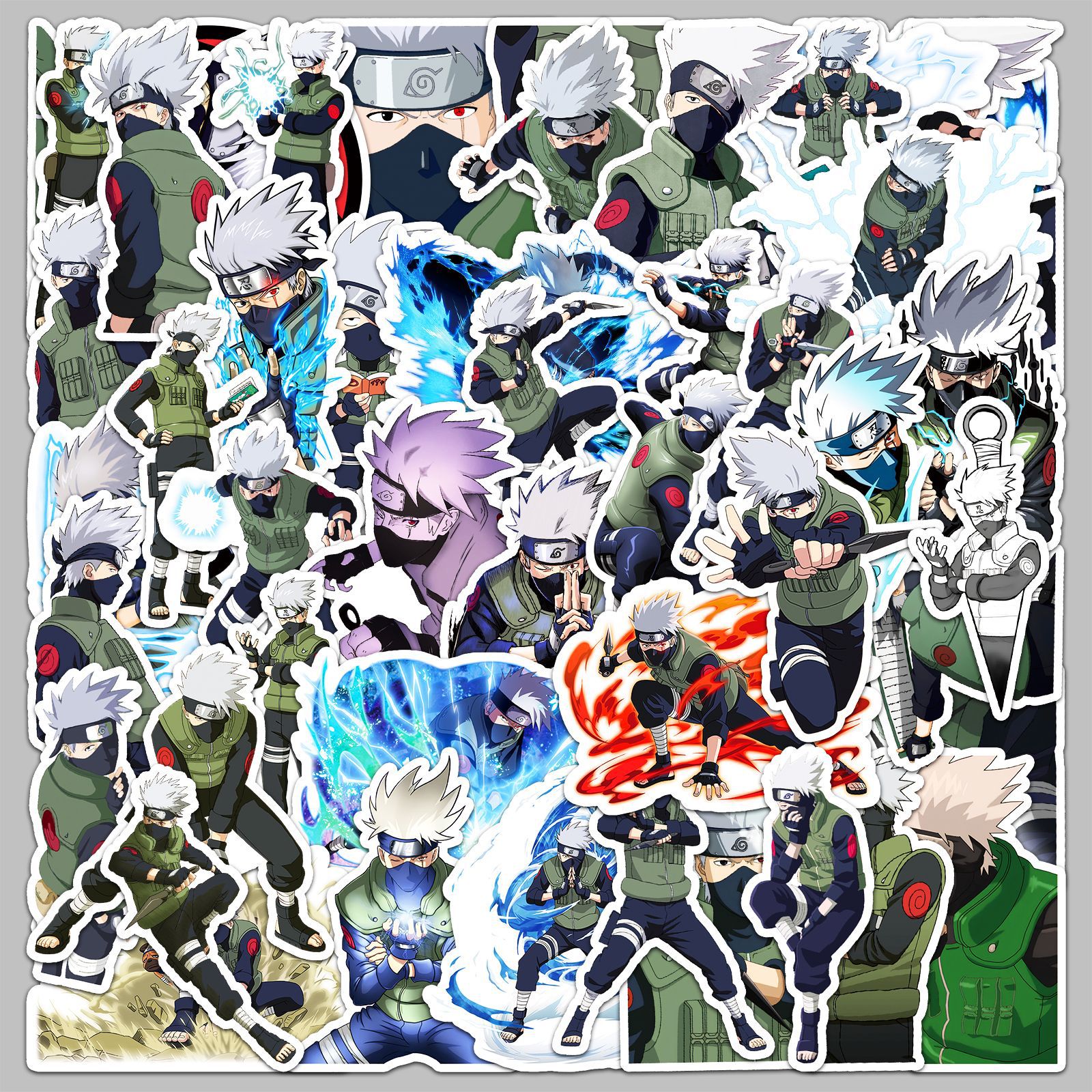 50pcs Anime Naruto Hatake Kaka - Tablet Computer Accessories reseña y precio