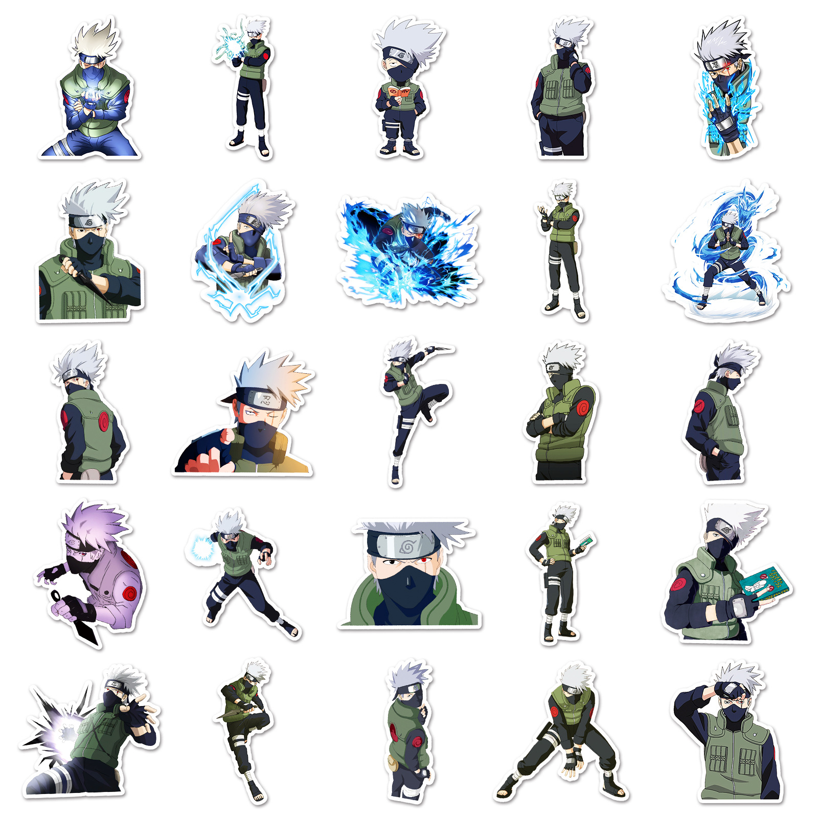 50pcs Anime Naruto Hatake Kaka - Tablet Computer Accessories reseña y precio