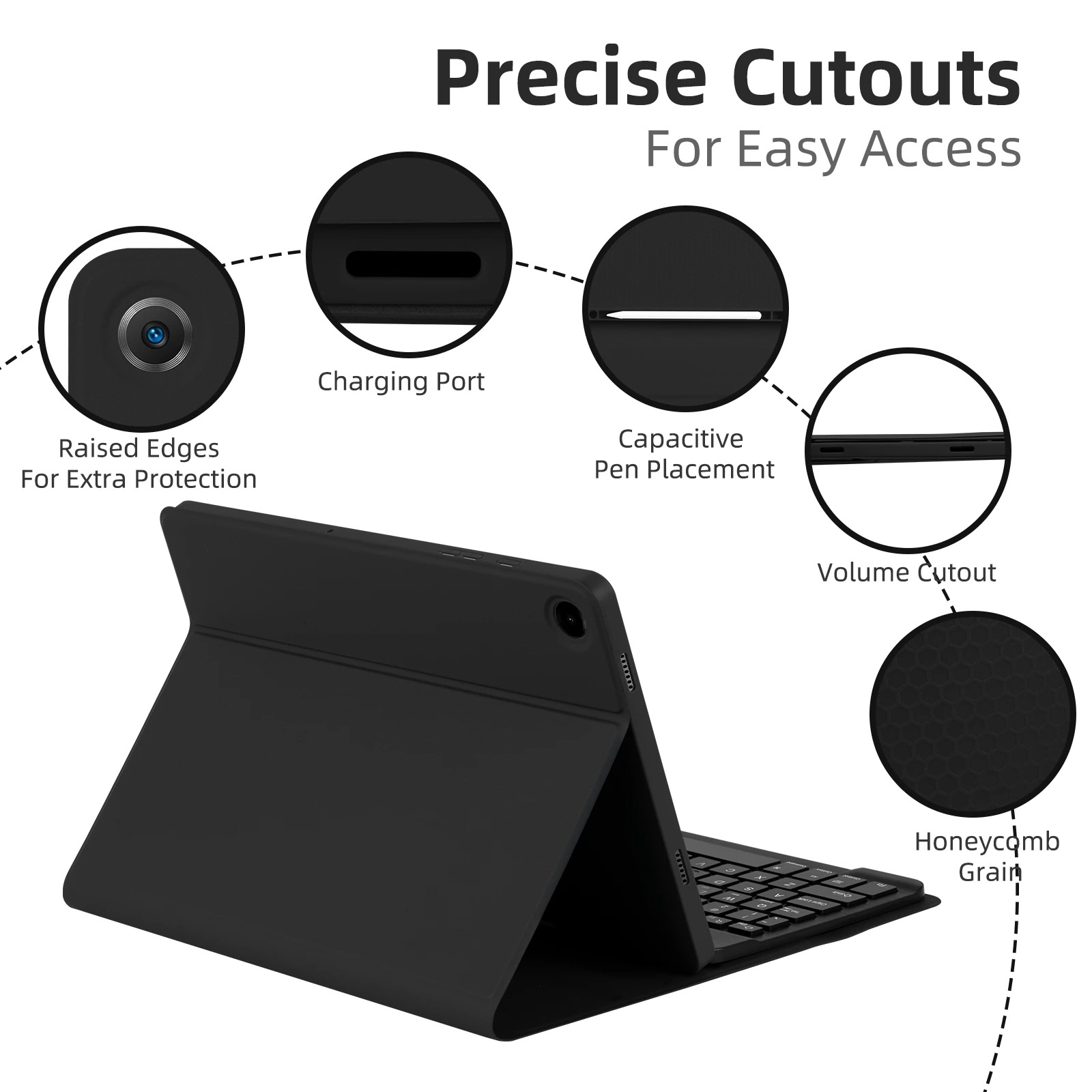 Keyboard Case for Samsung Gala - Samsung Tablet Keyboard Accessories reseña y precio