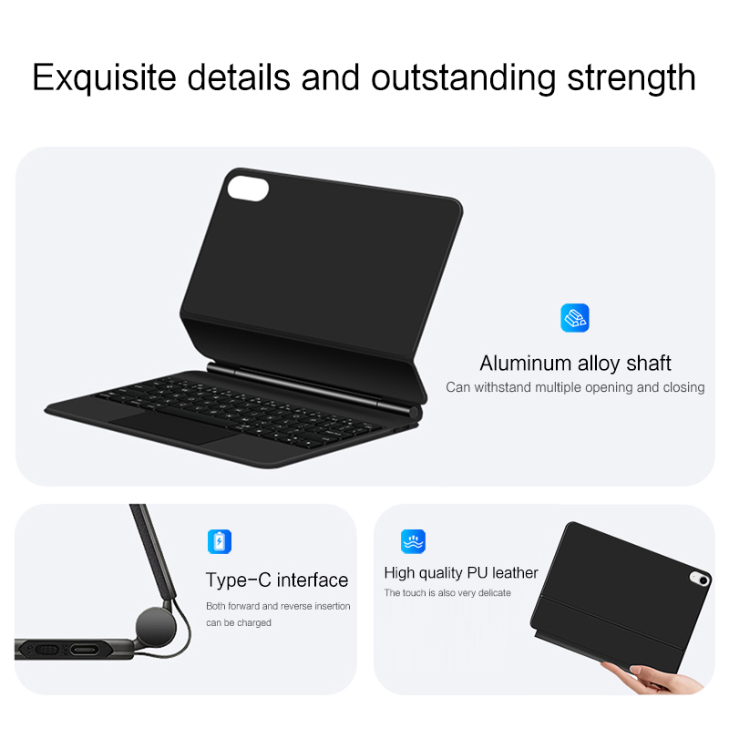 2025 Magic Keyboard for IPad 1 - Magnetic Case Smart reseña y precio