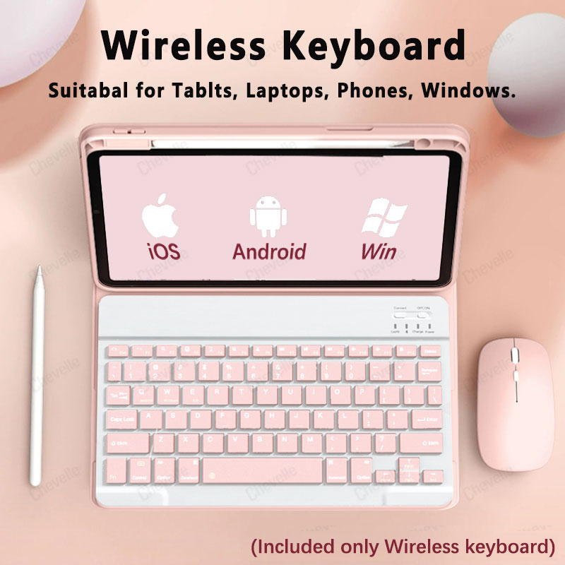 Wireless Bluetooth-compatible  - Tablet Accessories Keyboard reseña y precio