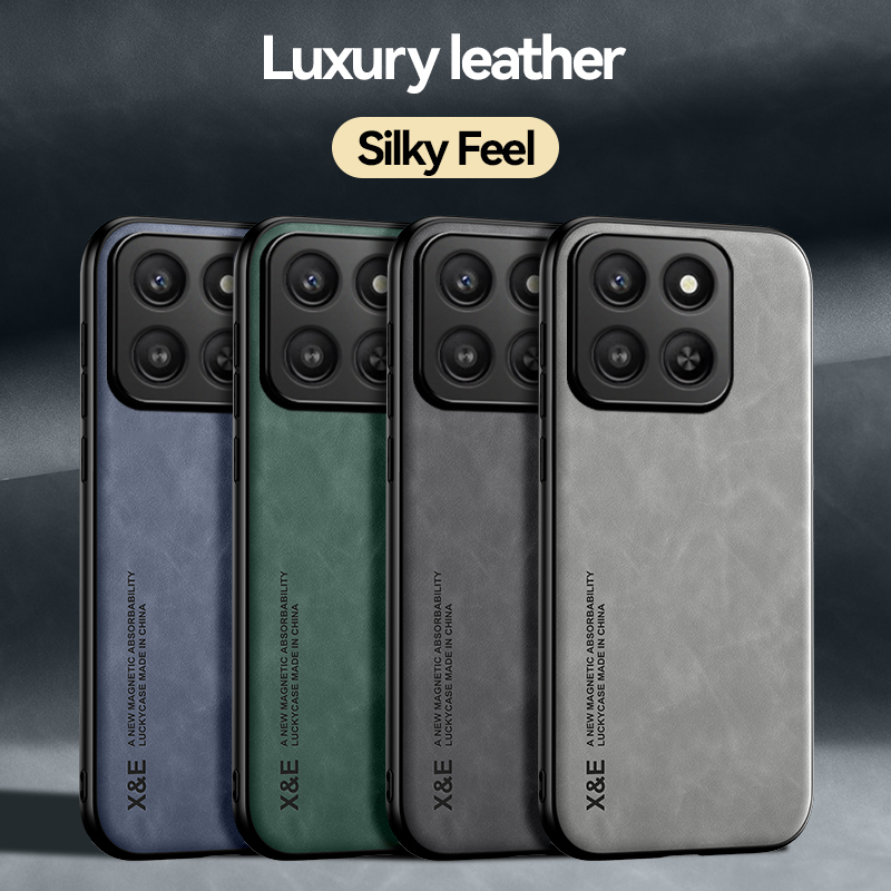 Luxury Leather Case for Honor  - Magnetic Case Smart reseña y precio