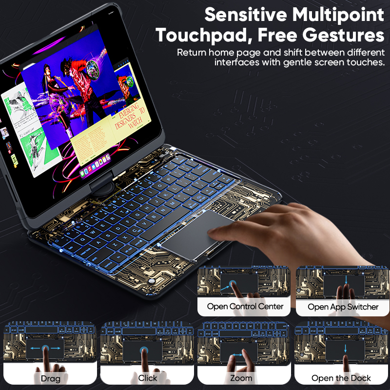 Magic Keyboard for iPad Air 6  - Tablet Accessories Choice Store reseña y precio