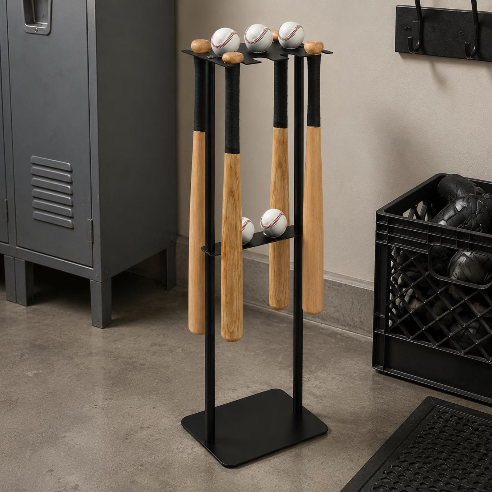 Metal Baseball Display Rack Mo - Mobile & Tablet Accessories reseña y precio