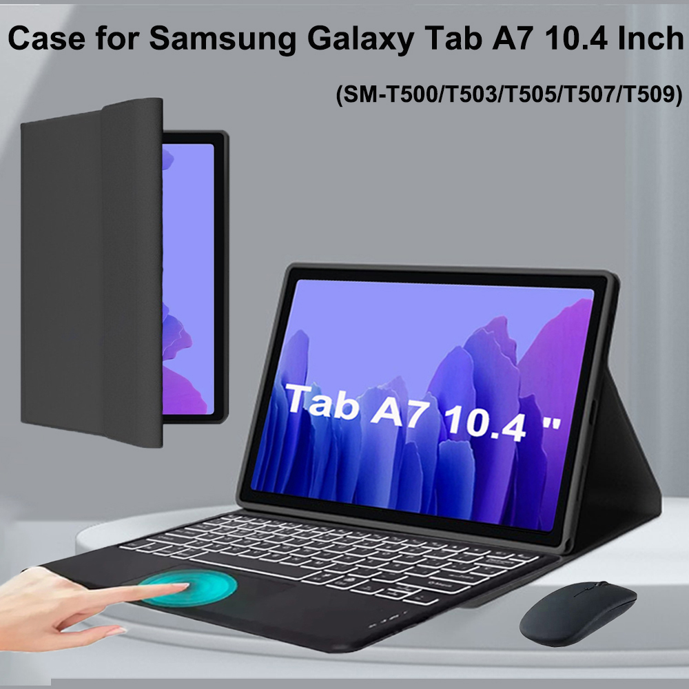 Case for Samsung Galaxy Tab A7 - Samsung Tablet Keyboard Accessories reseña y precio