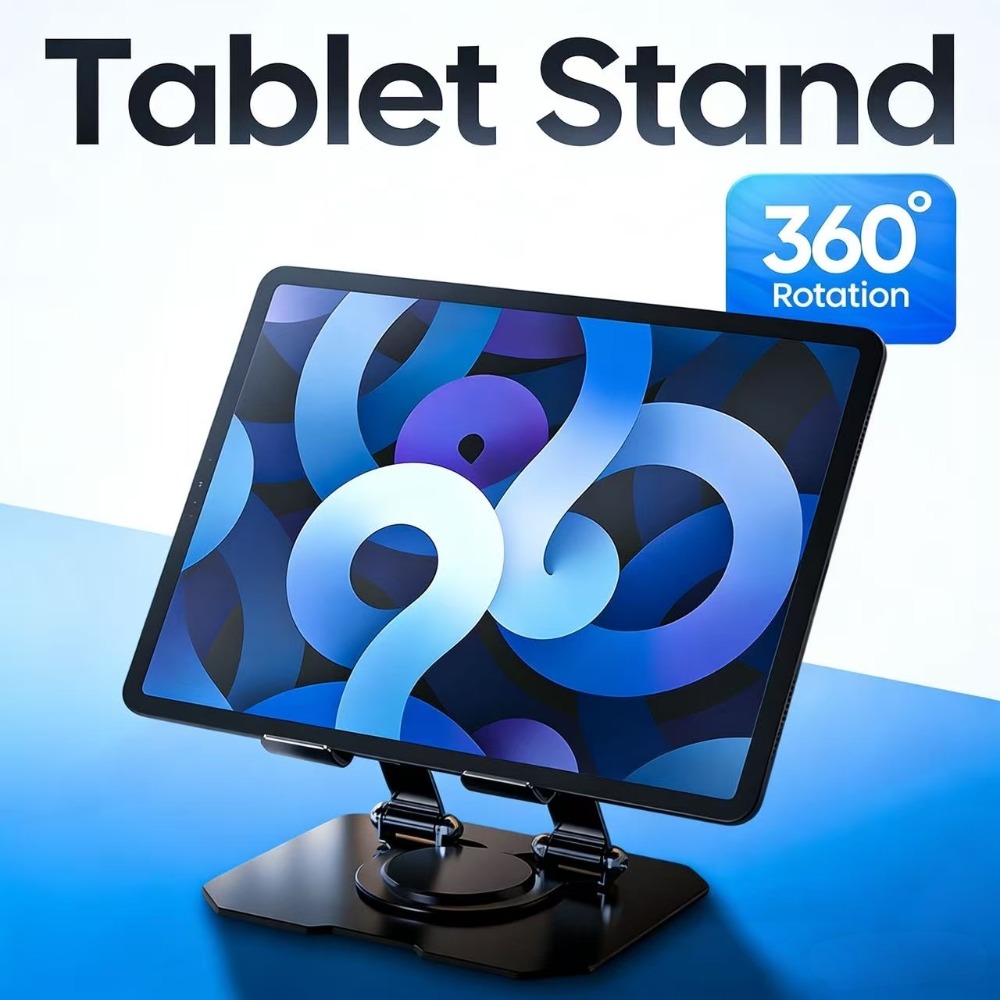 360° Rotatable Tablet Stand Ad - Best Tablet Accessories reseña y precio