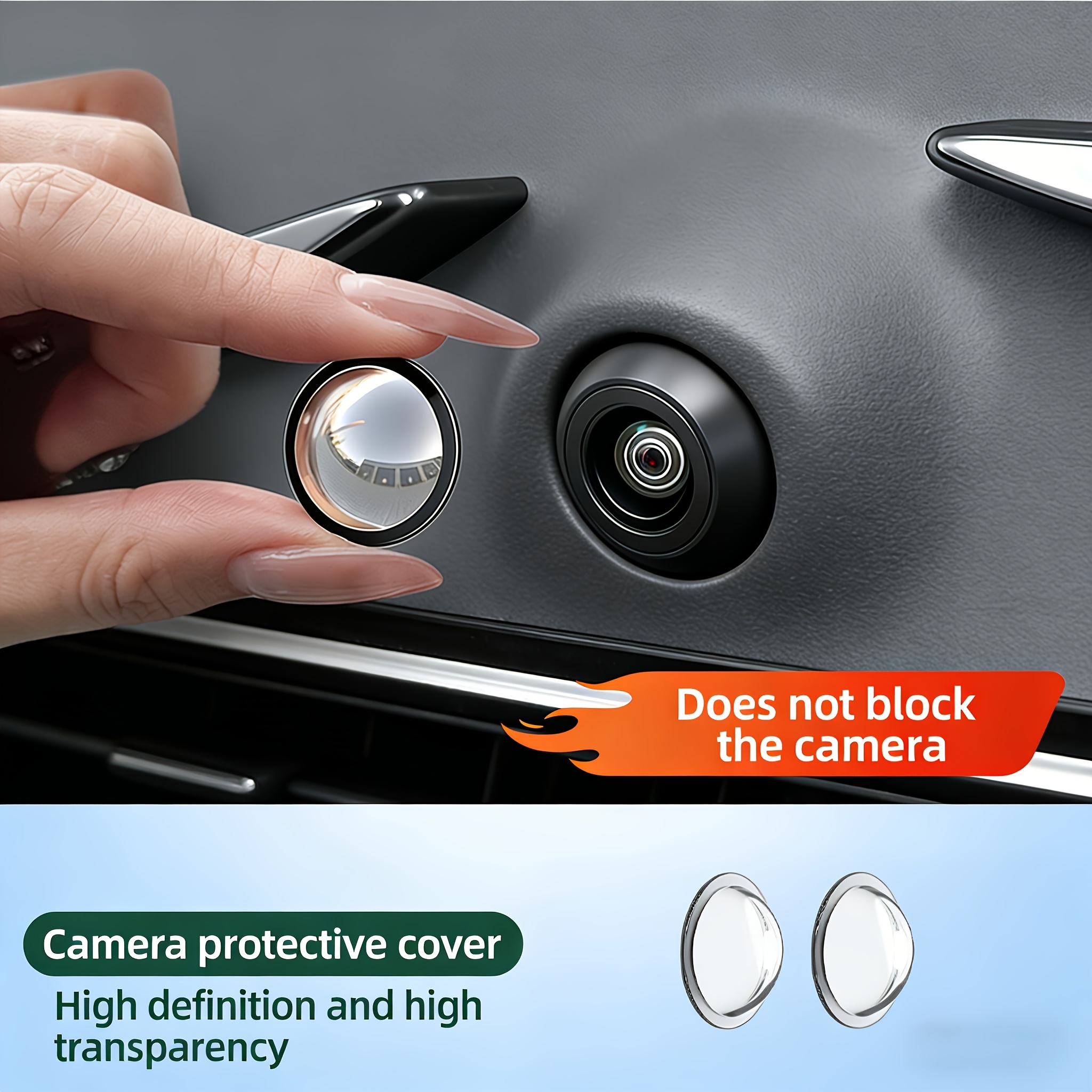2/4pcs Car Camera Lens Protect - Tablet Computer Accessories reseña y precio