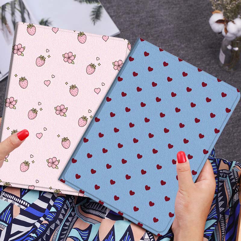 Cartoon Red Heart Pattern Gift - Lenovo Tablet Plus Accessories reseña y precio