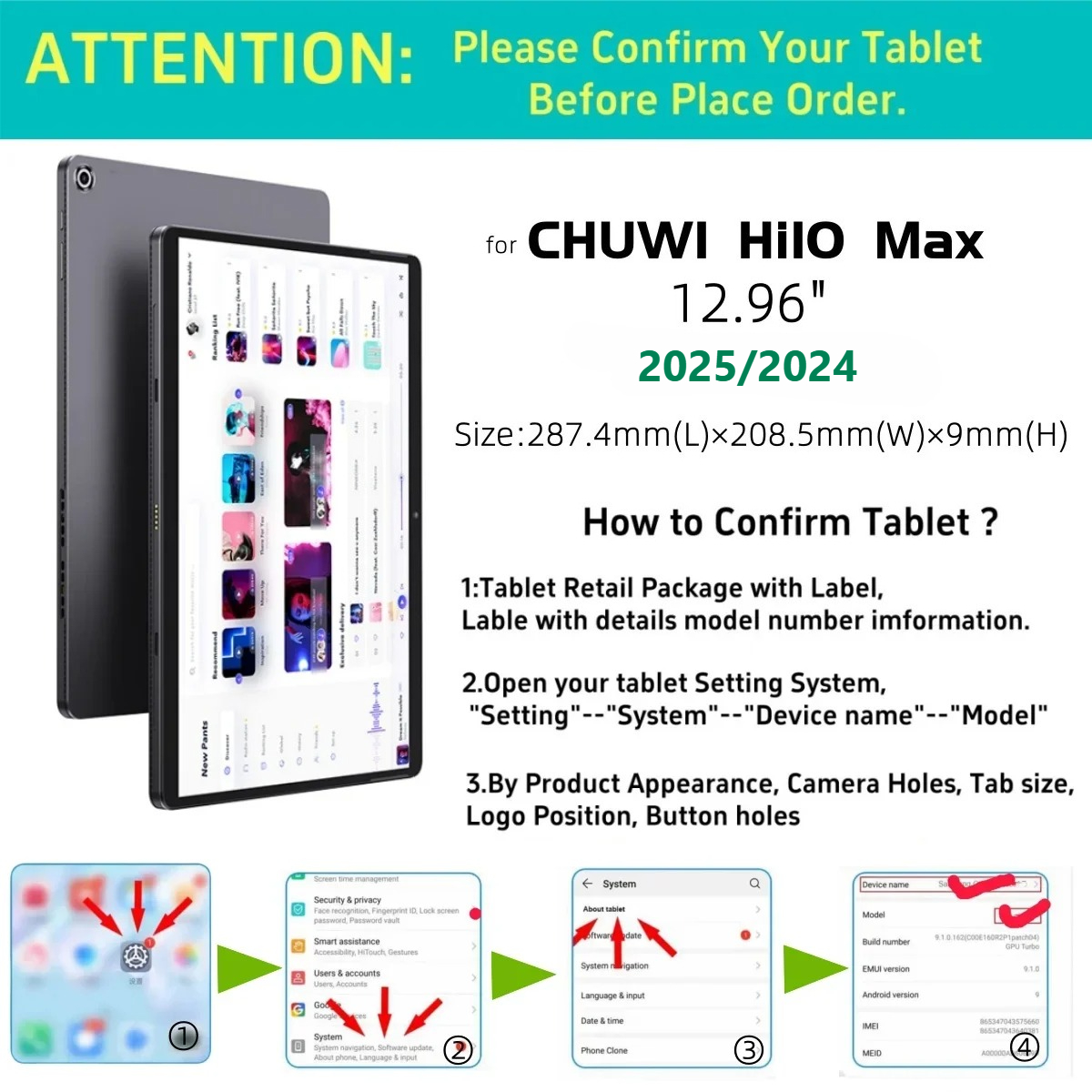 Flip Cover for Chuwi Hi10 Max  - Chuwi Tablet Accessories reseña y precio