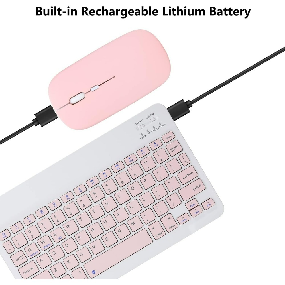 10 lnch Wireless  Bluetooth Mi - Tablet Accessories Keyboard reseña y precio