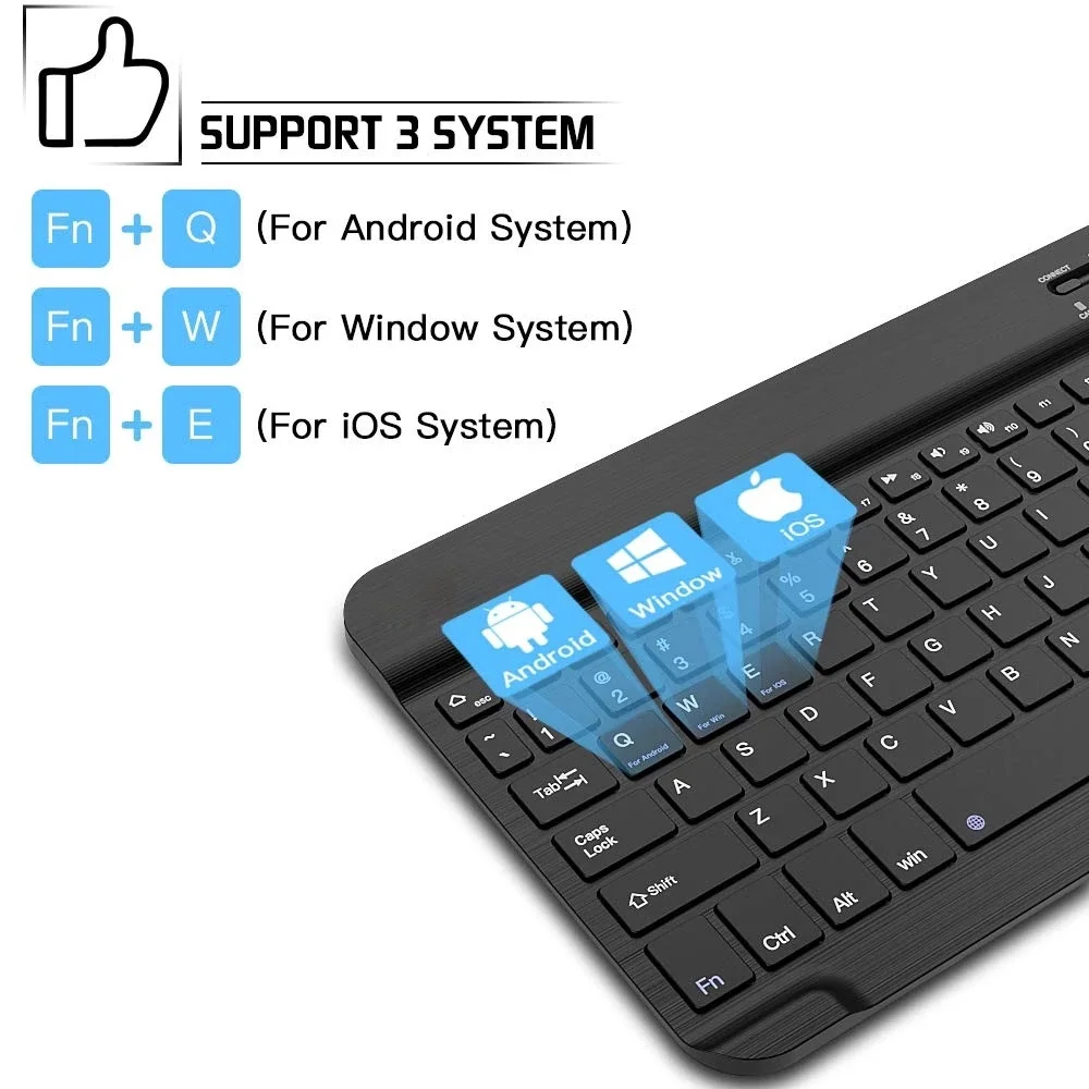 Universal Wireless Keyboard fo - Tablet Accessories Keyboard reseña y precio