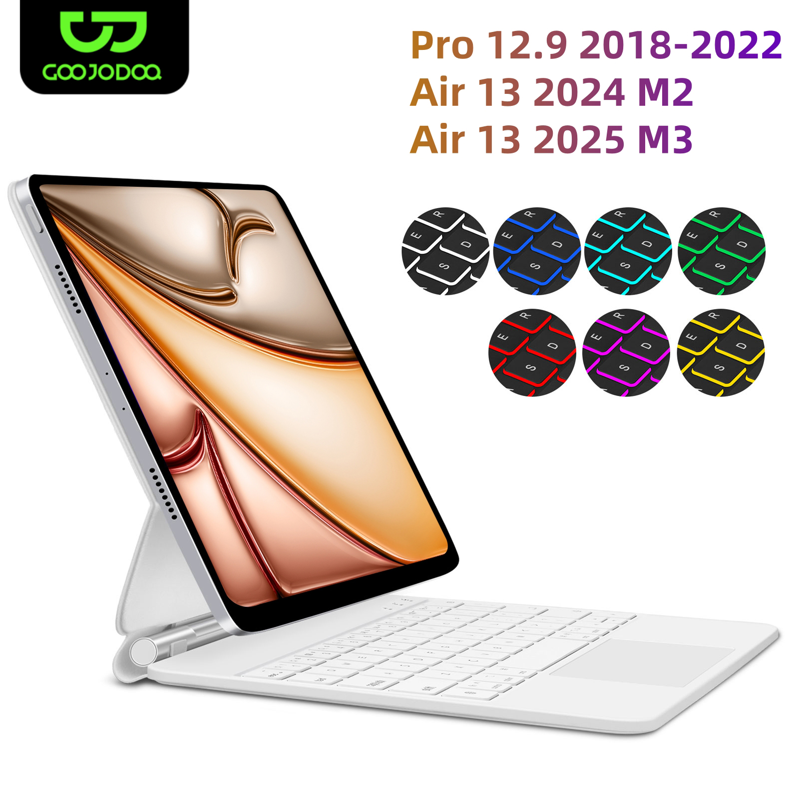 GOOJODOQ Magic Keyboard for iP - Tablet Accessories Choice Store reseña y precio