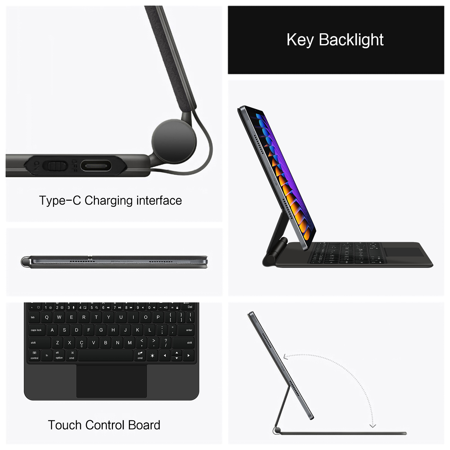 Magic Keyboard For Xiaomi Pad  - Magnetic Case Smart reseña y precio