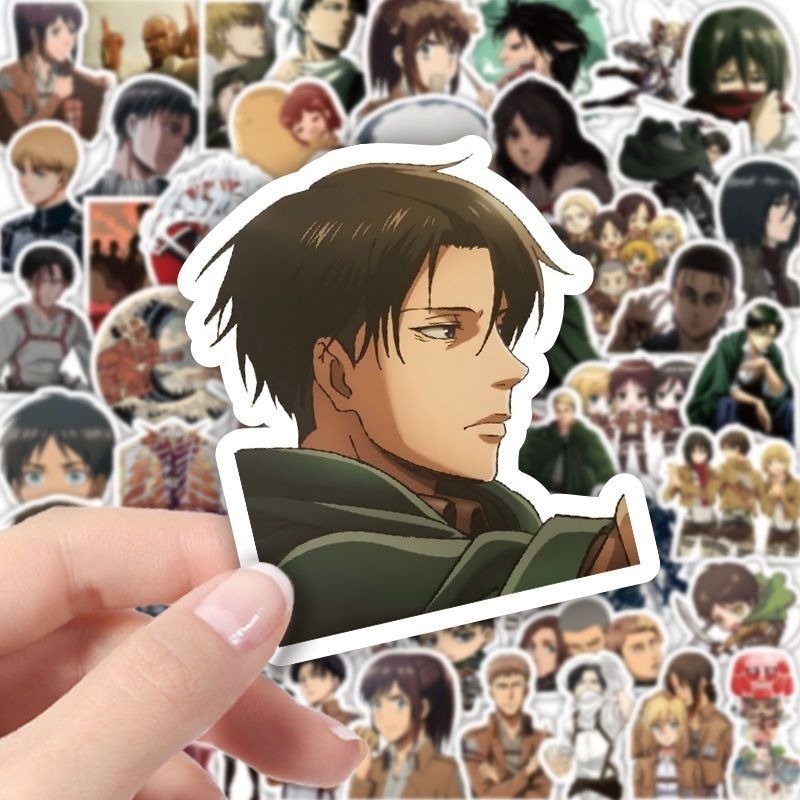 60Pcs Attack on Titan Anime St - Useful Tablet Accessories reseña y precio