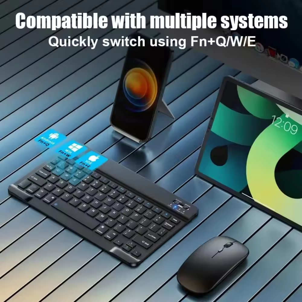 Bluetooth Wireless Keyboard Mo - Tablet Accessories Keyboard reseña y precio