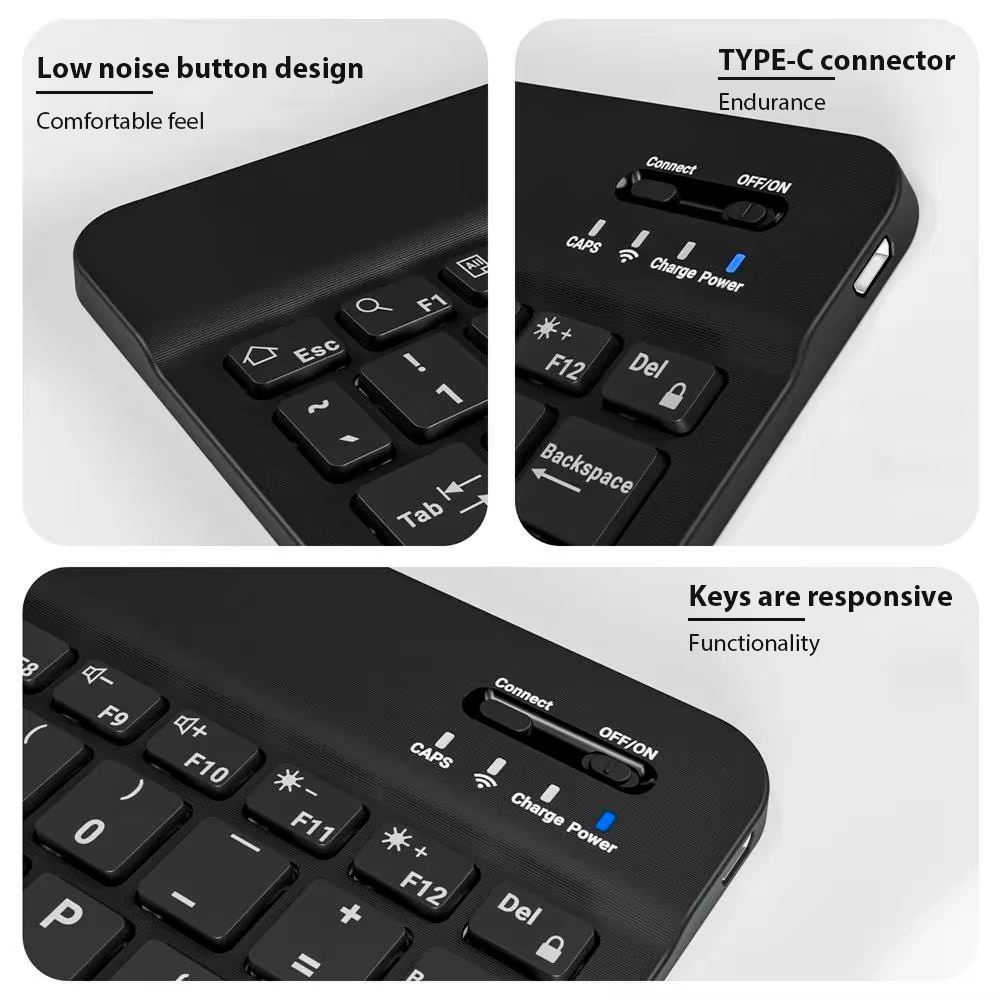 Bluetooth Wireless Keyboard Mo - Tablet Accessories Keyboard reseña y precio