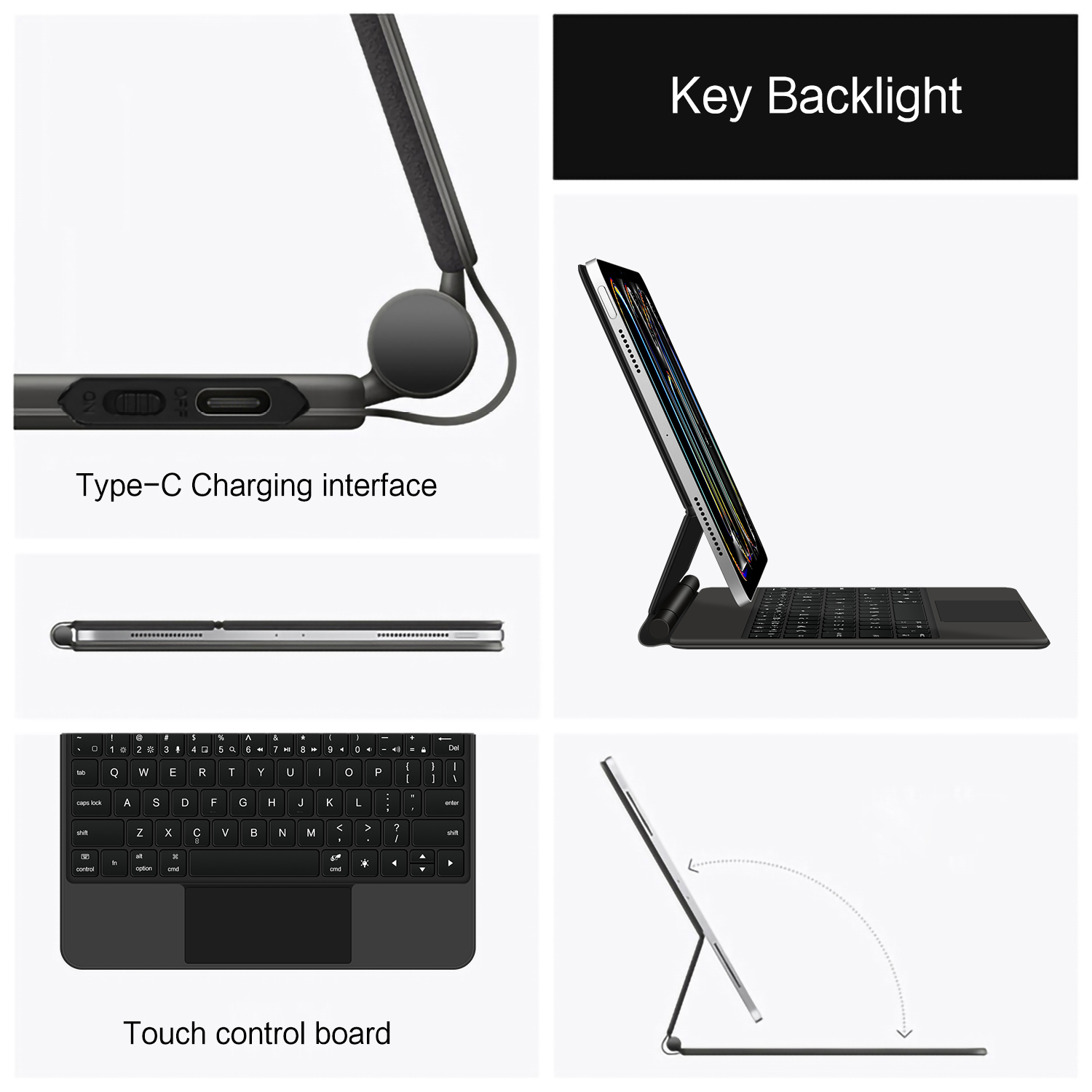 AJIUYU Magnetic Magic Keyboard - Magnetic Case Smart reseña y precio