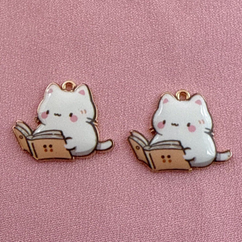 12pcs Cartoon Cute Alloy Print - Mobile & Tablet Accessories reseña y precio