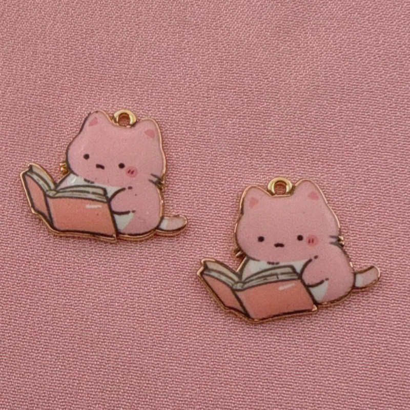 12pcs Cartoon Cute Alloy Print - Mobile & Tablet Accessories reseña y precio