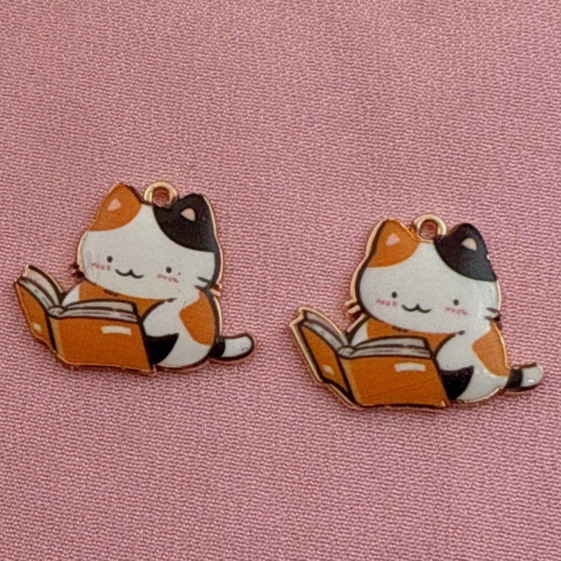 12pcs Cartoon Cute Alloy Print - Mobile & Tablet Accessories reseña y precio
