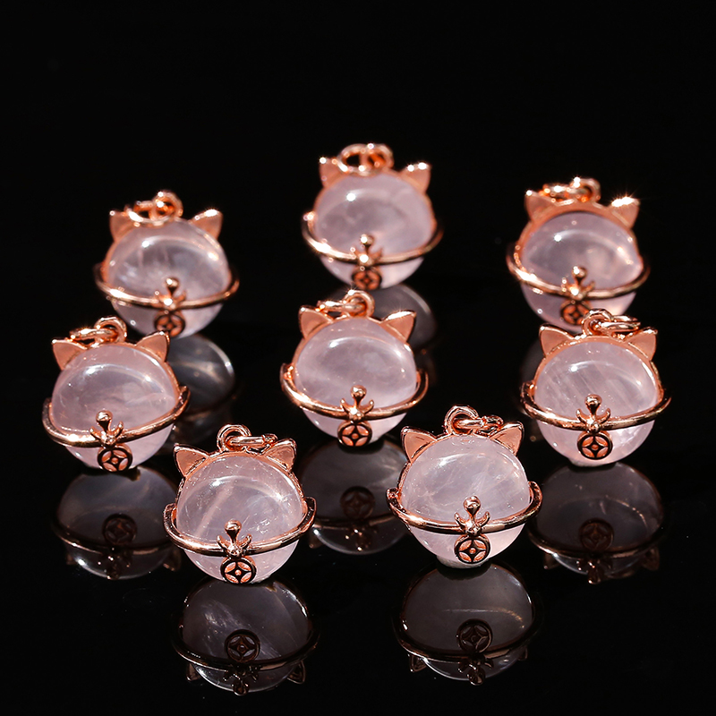 1 Pc Natural Pink Quartz Inlai - Tablet Computer Accessories reseña y precio