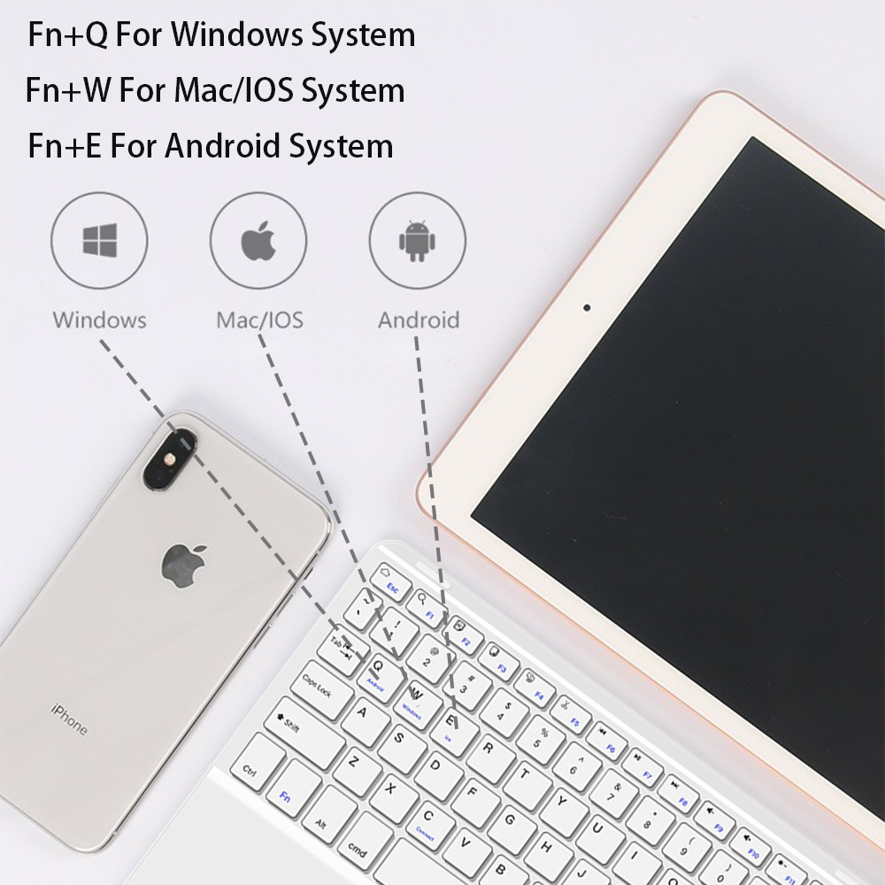 Touchpad Wireless Keyboard and - Best Tablet Accessories reseña y precio