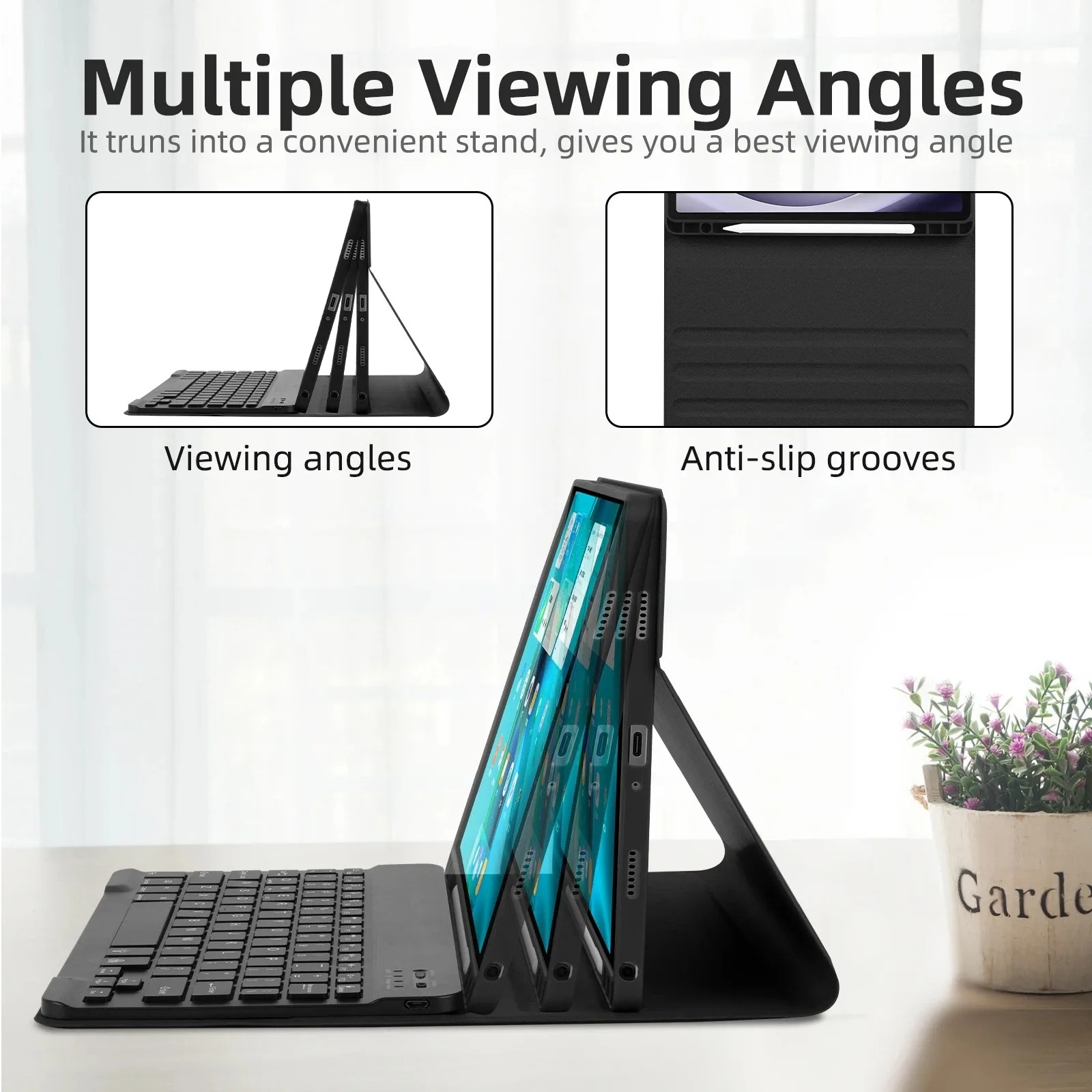 Keyboard Case For Samsung Gala - Samsung Tablet Keyboard Accessories reseña y precio
