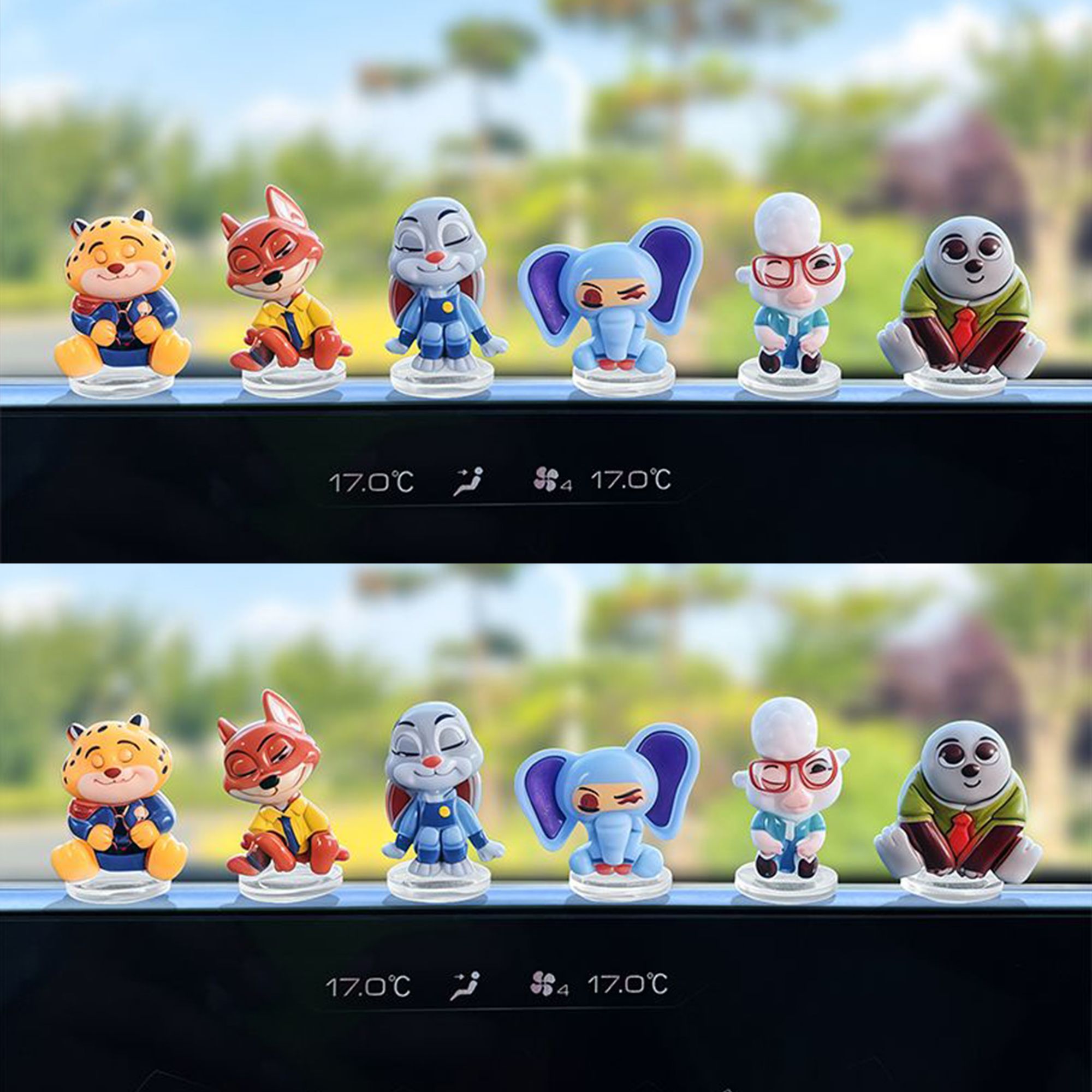 Zootopia cartoon car ornament  - Tablet Computer Accessories reseña y precio