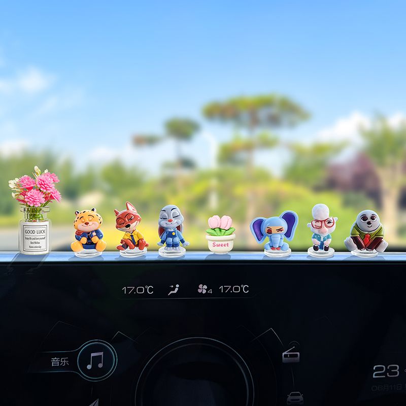Zootopia cartoon car ornament  - Tablet Computer Accessories reseña y precio