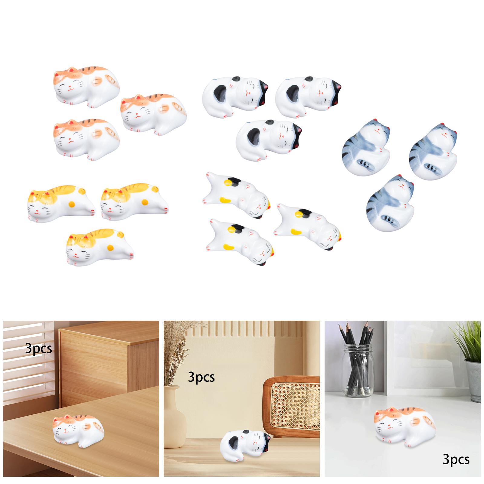 3Pcs Chopsticks Rest Reusable  - Office Table Accessories Unique reseña y precio