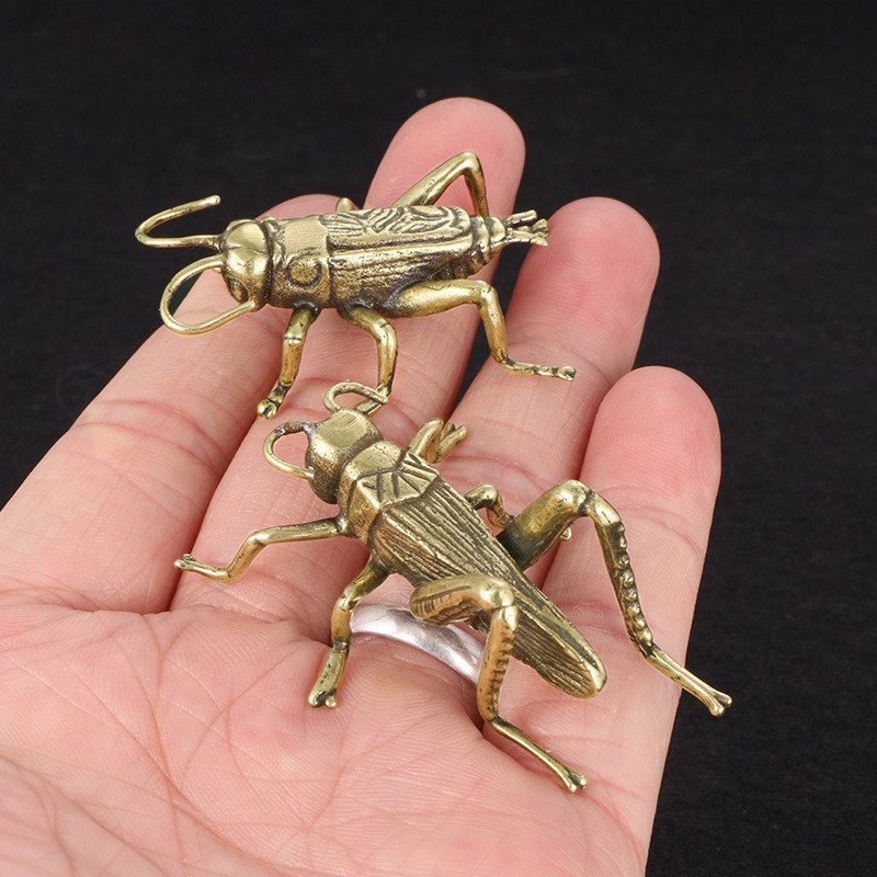 Creative Solid Brass Crickets  - Office Table Accessories Unique reseña y precio