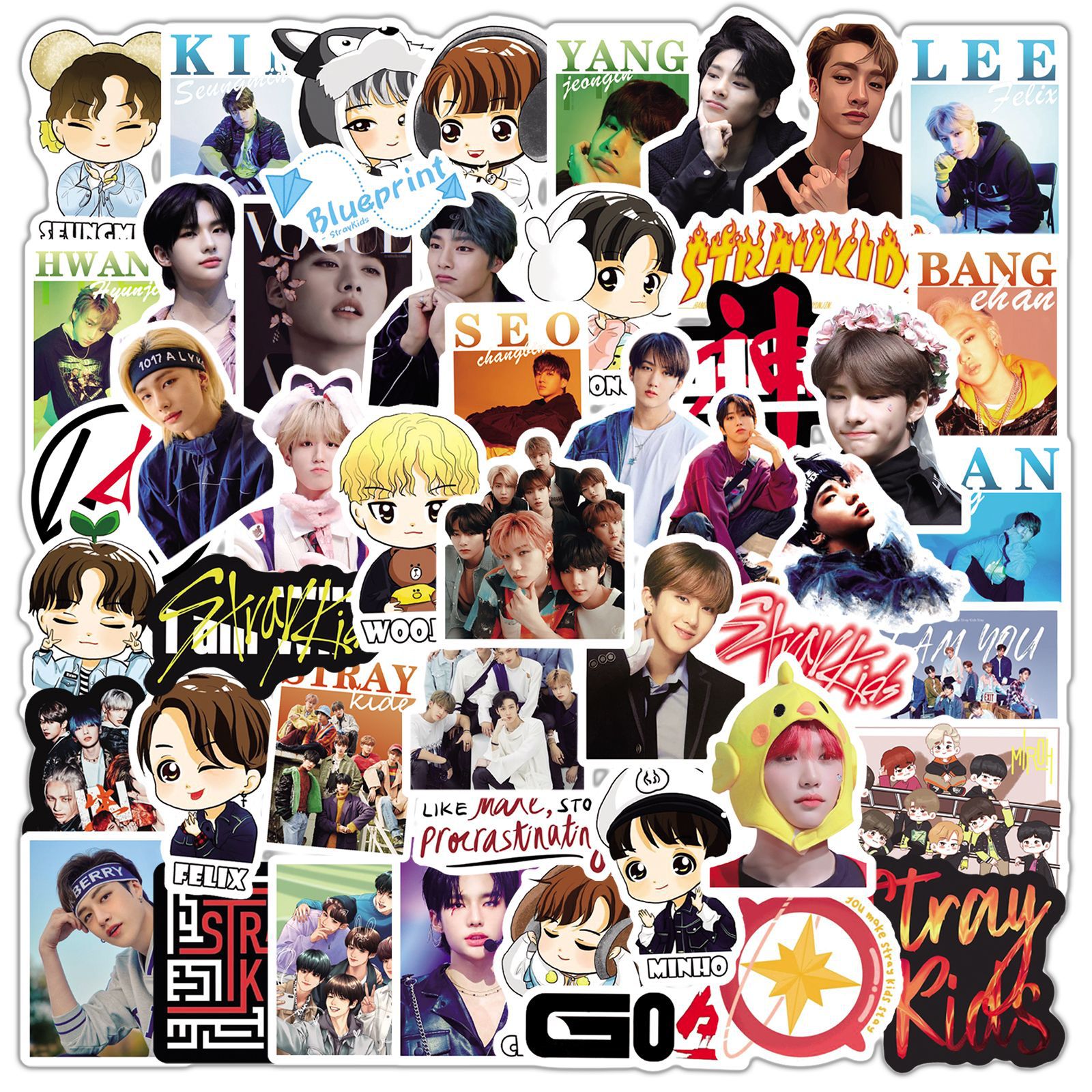 2026 50pcs Stray Kids Sticker  - Useful Tablet Accessories reseña y precio