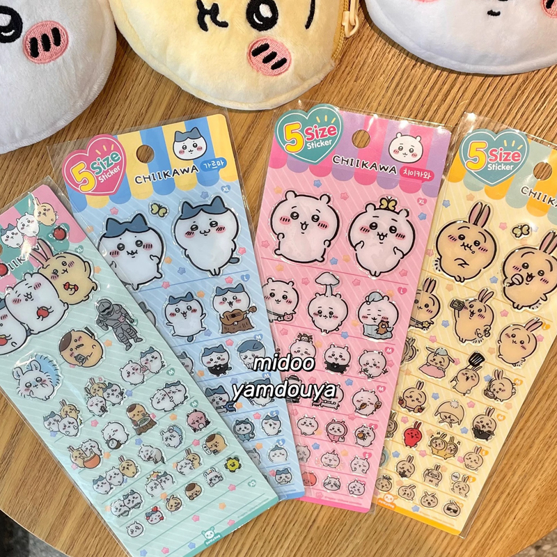 Chiikawass Sticker Hachiware U - Tablet Computer Accessories reseña y precio