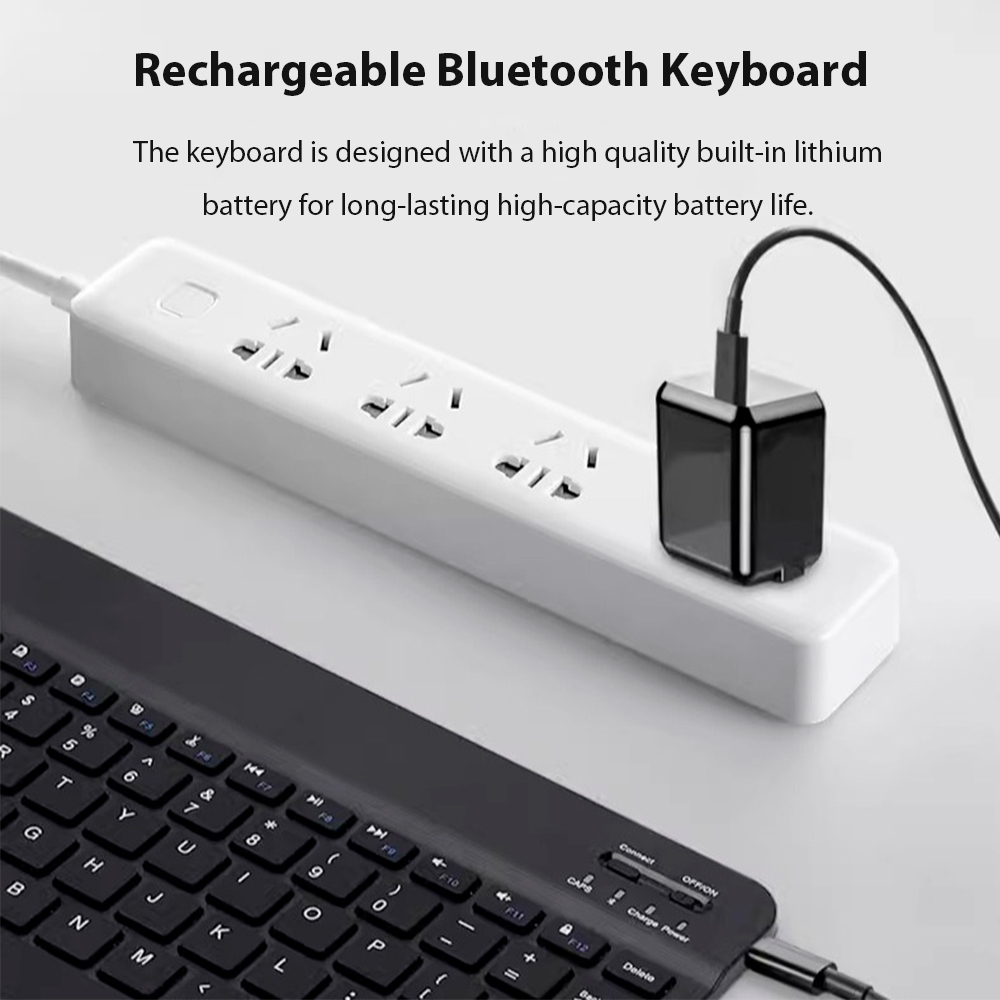 Bluetooth Wireless Keyboard Fo - Tablet Accessories Keyboard reseña y precio