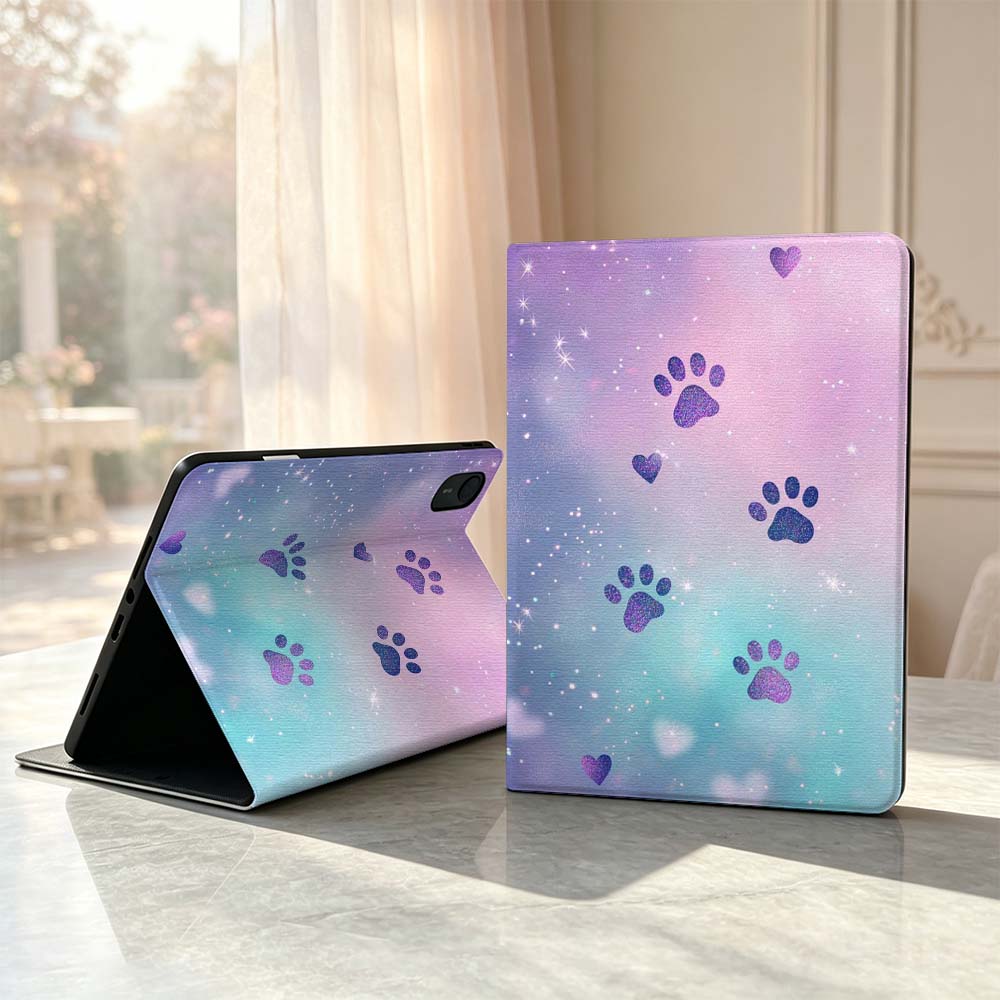 Cartoon Glitter Paw Prints Sof - Lenovo Tablet Plus Accessories reseña y precio