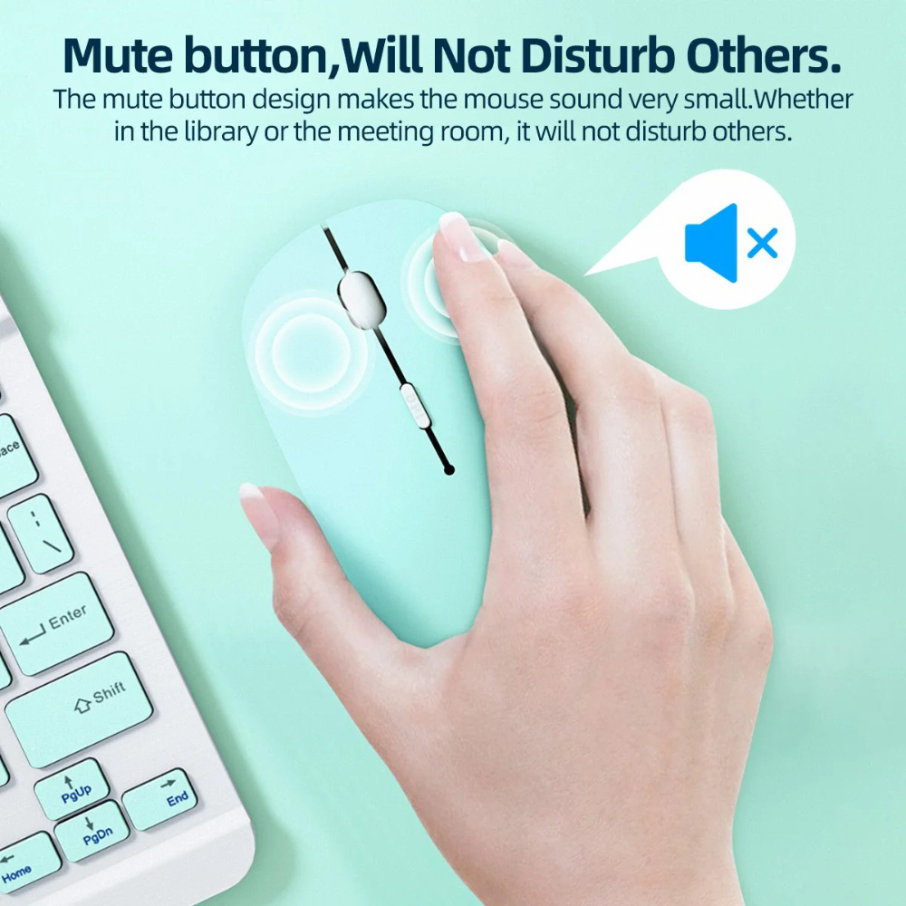 Silent Bluetooth Mouse Ultra-T - Tablet Accessories Keyboard reseña y precio