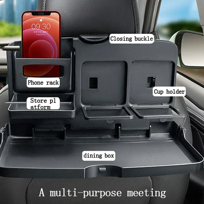 Car Back Seat Foldable Dining  - Tablet Accessories For Car reseña y precio